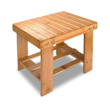 Step Stool, Heavy Duty Bamboo