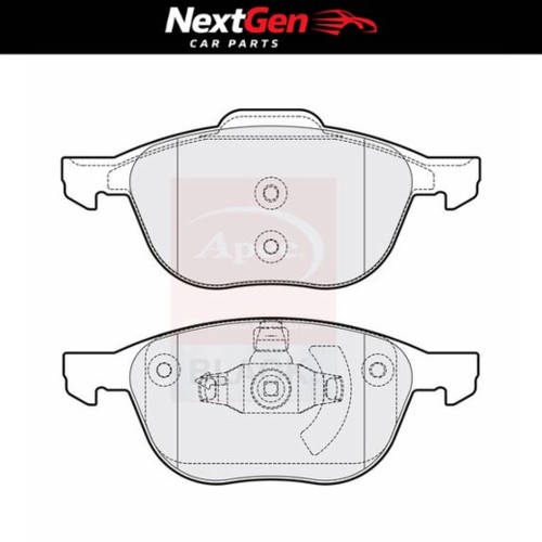 Front brake pads - front,
