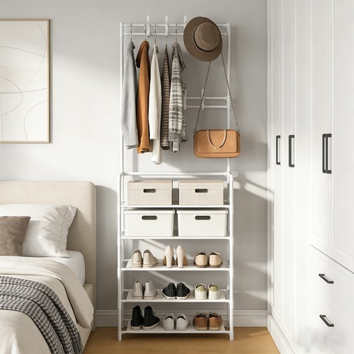 Metal coat hat stand hooks - coat,