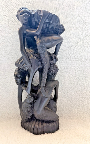 African hand carved black - african, hand-carved