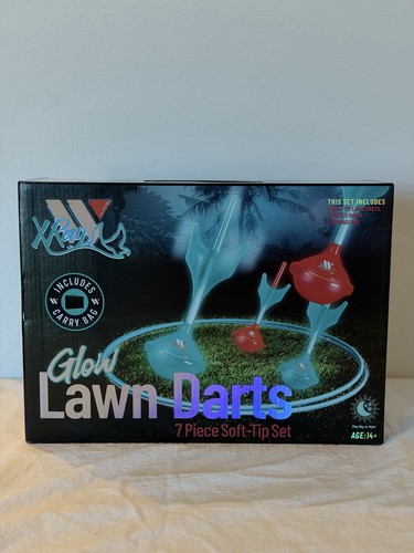 Xray glow lawn darts - xray,