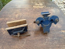 Lot-5 Record MFC153 floor floorboard clamp or cramp & Peartree Woodworking Vice