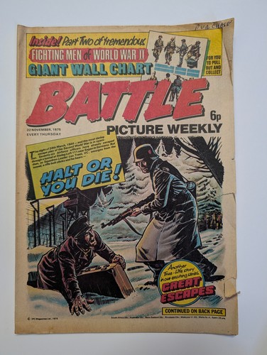 Battle picture weekly comic - picture,