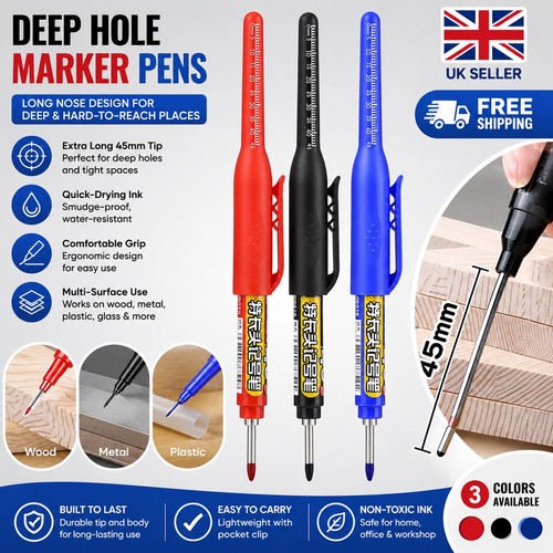 45mm deep hole marker pen - 45mm,