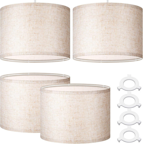 Pack linen lampshade 10 - pack,