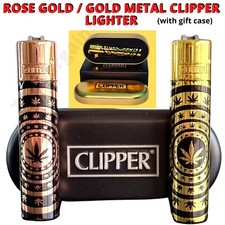 Metal Clipper Lighter Rose