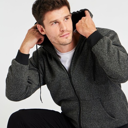 Mens hoody hoodie fleece lined - mens,