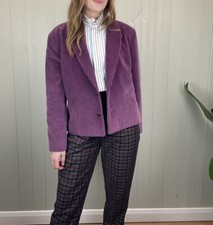 Vintage Size M 10-12 Purple