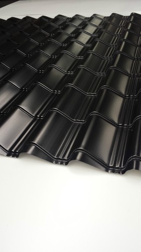 Tile effect roofing sheets - tile,