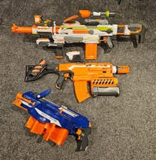 3 x Nerf N-Strike Guns