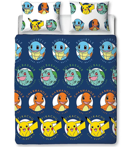 Pokemon double duvet - double,