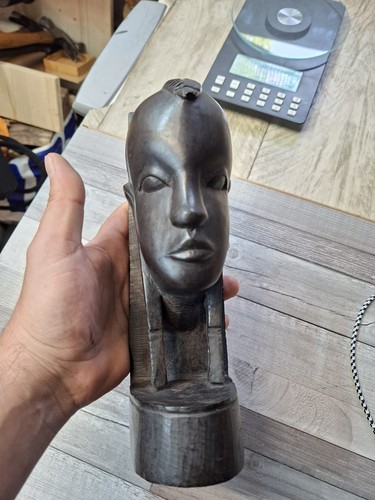 Vintage african ebony wood - ebony,
