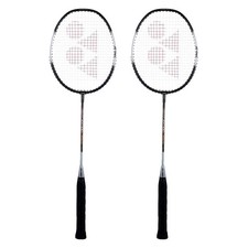 YONEX ZR 100 Light Aluminum Blend Badminton Racquet with Full Cover, Set of 2