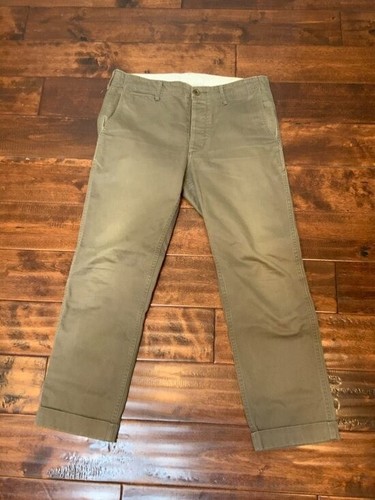 Visvim military green tapered - visvim,