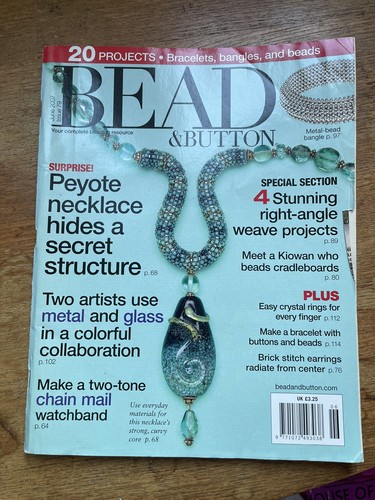 Bead button us magazine - button,