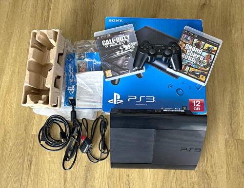 Sony ps3 super slim - ps3, 12gb