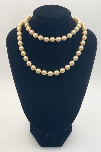 Vintage cream faux pearl - cream,