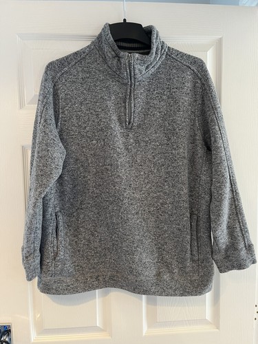 Maine grey fleece jumper 4 - grey,