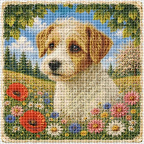Jack poo puppy dog - jack-a-poo,