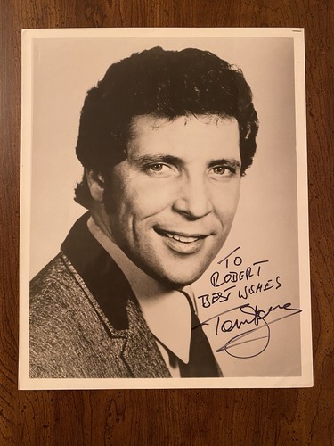 Tom jones signed - signed, autographed