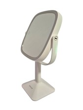 CHICLEW 9.5" Lighted Makeup Mirror 1X/10X LED Magnifying Double-Sided Mirror