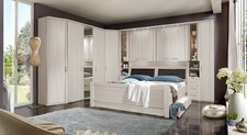 WARDROBE BEDROOM MODERN GERMAN BED FITTED FURNITURE GLOSS CLEARANCE OVERBED