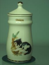 Your Choice Lesley Anne Ivory CATS SPICE JARS Buy 1@ £13 2@ £22.10 or 3@ £29.25