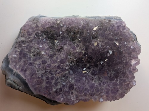 Large amethyst crystal cluster - large,