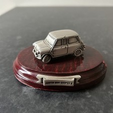 Marque Models Classic Car Collection 1:57 Austin Mini Cooper s Pewter