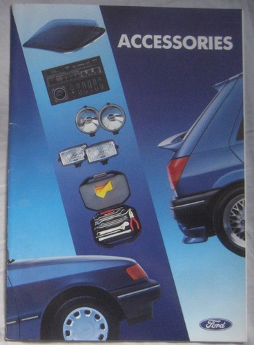 Ford accessories brochure - accessories,