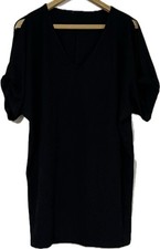 Ladies Black Top Short Sleeve