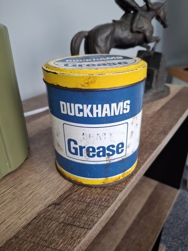Vintage duckhams grease - , tin