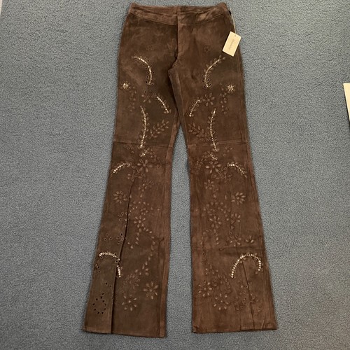 Vtg y2k mandalay leather pants - y2k,