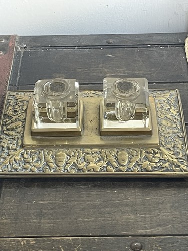 Victorian antique brass and - antique,