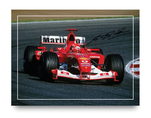 Michael schumacher signed - schumacher,