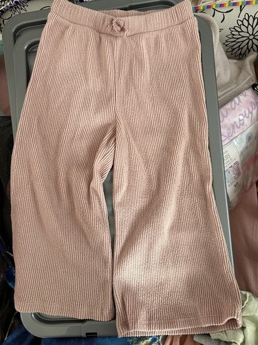 Girls culottes pink knitted - pink,