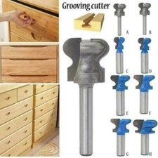 1/2" 1/4" Shank Finger Pull Drawer Pull Stool Molding Router Cutter Bit 1PCS