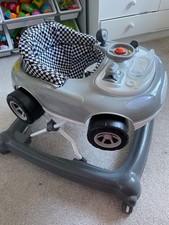 Grey car baby - baby, walker