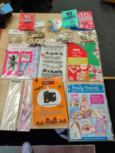 Bundle assorted craft items - of,