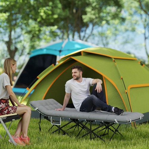 Camping bed for adults with - bed,