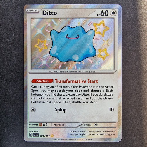 Ditto 201 091 v - 201/091, paldean