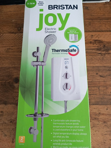 New boxed bristan joy electric - new,