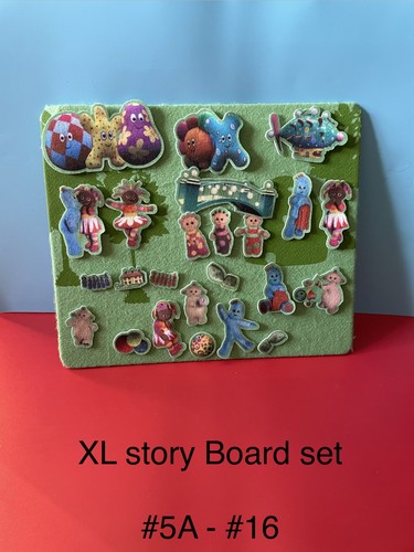 The night garden fuzzy - garden, felt