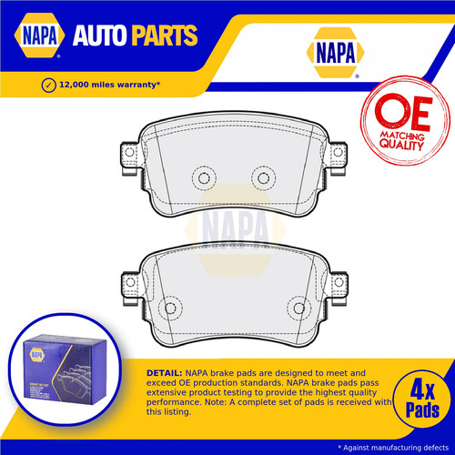 Brake pads set - pads, citroen