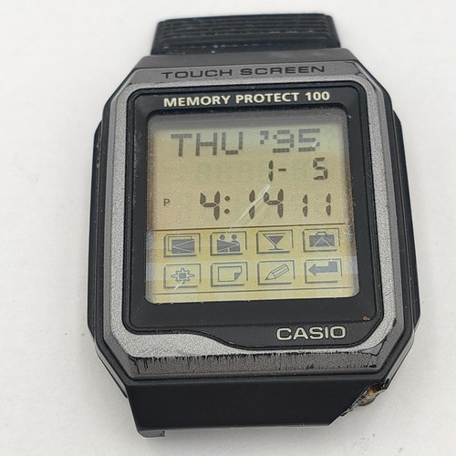 Vintage casio touch screen - touch,