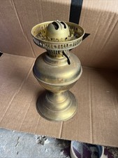 Vintage Duplex Oil Lamp Brass