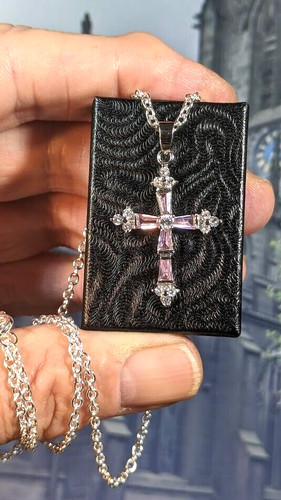 Vintage pewter diamante - vintage,