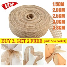 10M Burlap Ribbon Rolls