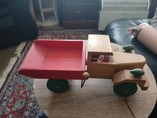 Pull Along Wooden Truck