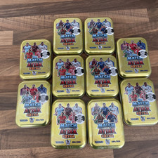 Match Attax Attack Extra 2014/15 Collectors Tin New & Sealed x 10 Tins bundle